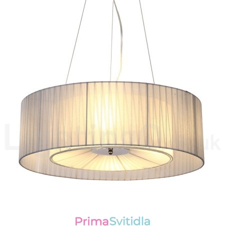 Drum 4 Light závěsné moderní světlo s látkovým stínidlem Drum 4 Light závěsné moderní světlo s látkovým stínidlem