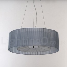 Drum 4 Light závěsné moderní světlo s látkovým stínidlem