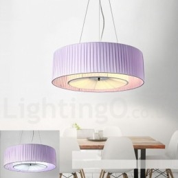 Drum 4 Light závěsné moderní světlo s látkovým stínidlem