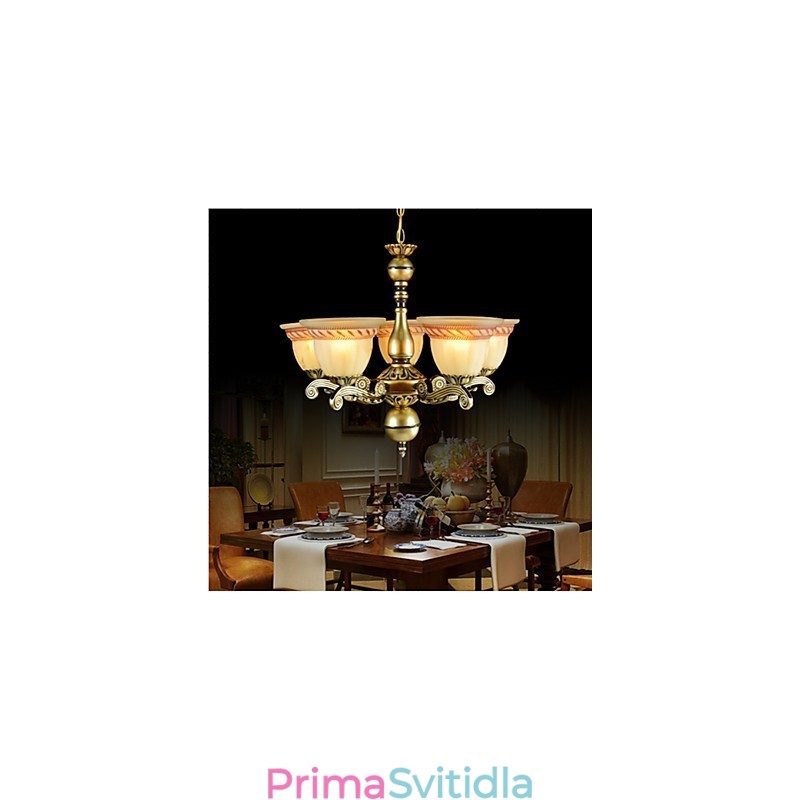 Lustr Five Lights Bronze European Retro Classic
