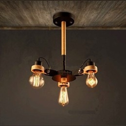 Studiové Lampy A Lucerny Americký Retro Strop