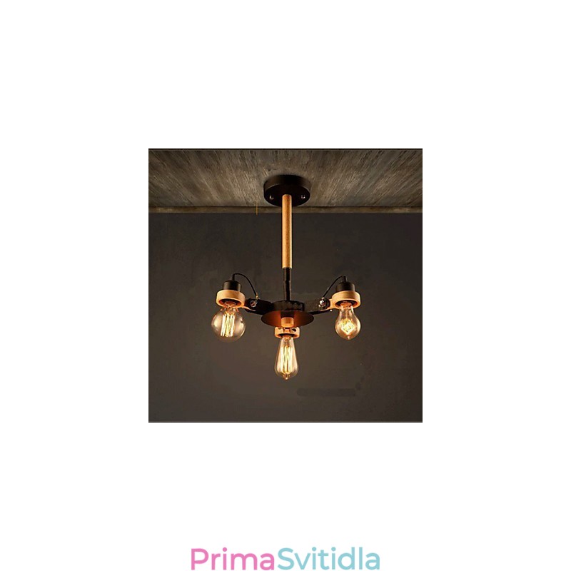 Studiové Lampy A Lucerny Americký Retro Strop