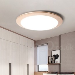 4CM tlustá supertenká stmívatelná moderní moderní severský styl zapuštěná stropní svítidla s akrylovým stínidlem s dálkovým ovládáním Lze použít také jako nástěnné svítidlo