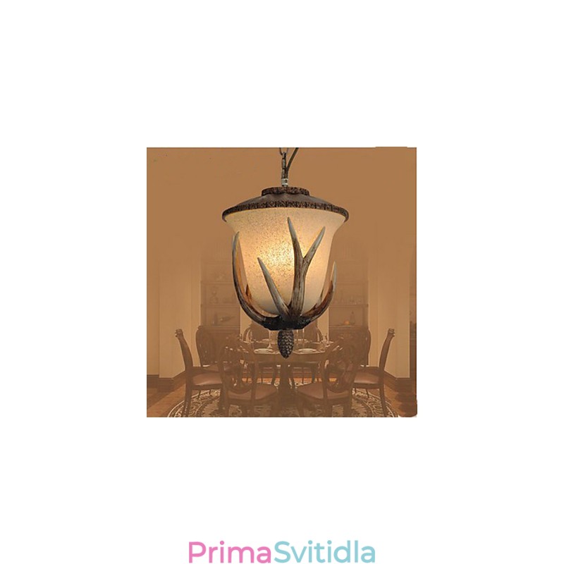 Jednohlavé závěsné svítidlo lustrové lampy