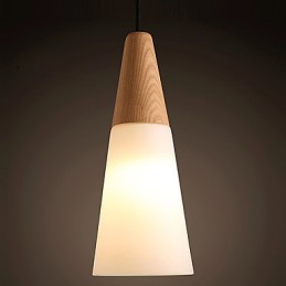 Lustr Mini styl moderního současného dřeva bambus