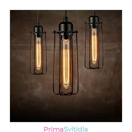 Lustr Mini Style Rustic Lodge Retro Metal 3 lehké závěsné světlo Lustr Mini Style Rustic Lodge Retro Metal 3 lehké závěsné světlo