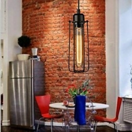 Lustr Mini Style Rustic Lodge Retro Metal 3 lehké závěsné světlo