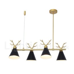 4 Light Nordic Macaron Modern Parohy Lustr