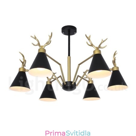 6 Light Nordic Macaron Modern Parohy Lustr 6 Light Nordic Macaron Modern Parohy Lustr