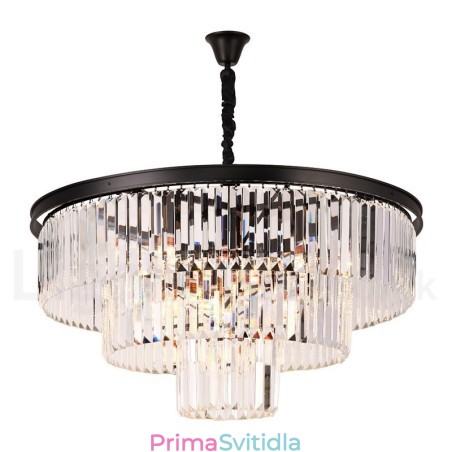 Postmoderní luxusní kulatý křišťálový závěsný lustr K9 Výstavní síň Postmoderní luxusní kulatý křišťálový závěsný lustr K9 Výstavní síň