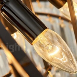 Letošní výstavní síň luxusního postmoderního zlatého kulatého křišťálového závěsného lustru K9