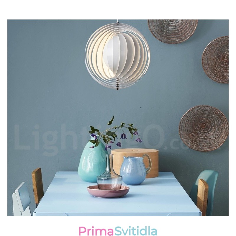 Globe White Rotate Postmoderní DIY závěsné světlo