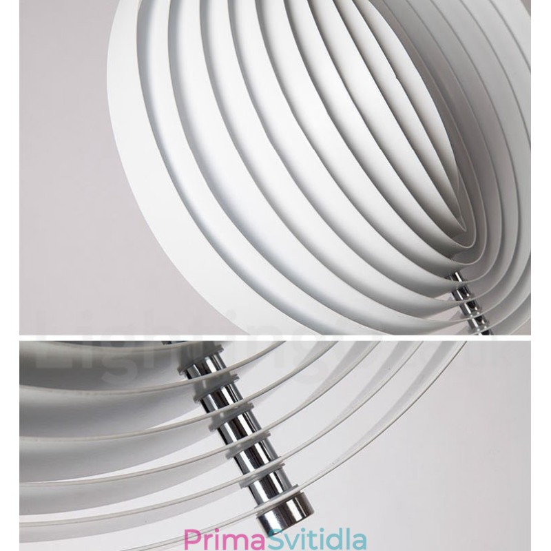 Globe White Rotate Postmoderní DIY závěsné světlo