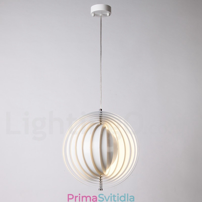 Globe White Rotate Postmoderní DIY závěsné světlo