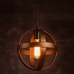 Retro Iron Lamp Moderní minimalistický lustr v průmyslovém stylu