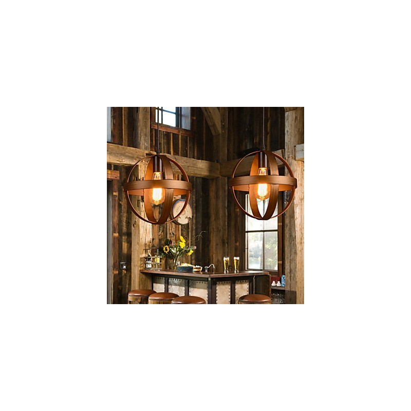 Retro Iron Lamp Moderní minimalistický lustr v průmyslovém stylu