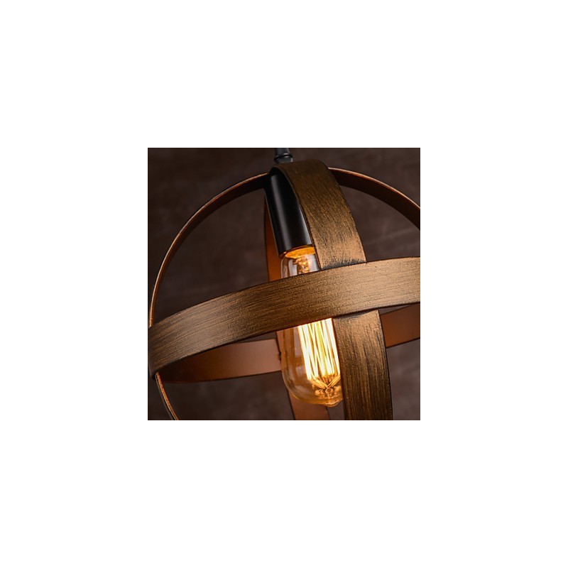 Retro Iron Lamp Moderní minimalistický lustr v průmyslovém stylu