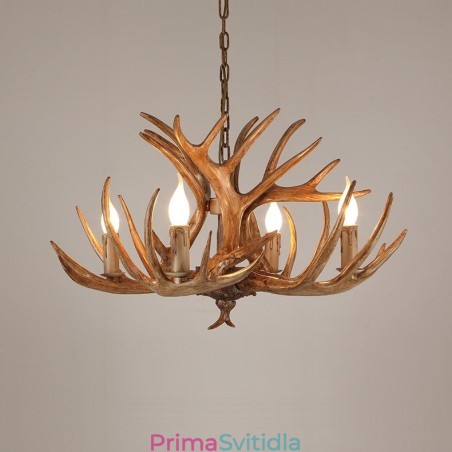 4 Lehký rustikální umělecký Retro Antler starožitný lustr 4 Lehký rustikální umělecký Retro Antler starožitný lustr