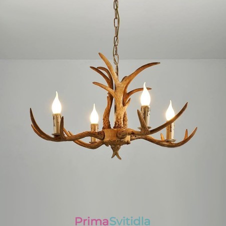 4 Lehký rustikální umělecký Retro Antler starožitný lustr 4 Lehký rustikální umělecký Retro Antler starožitný lustr