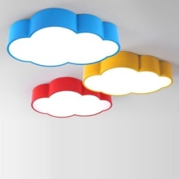 Macaron Multicolor Cloud moderní zapuštěná stropní svítidla v severském stylu s akrylovým stínidlem