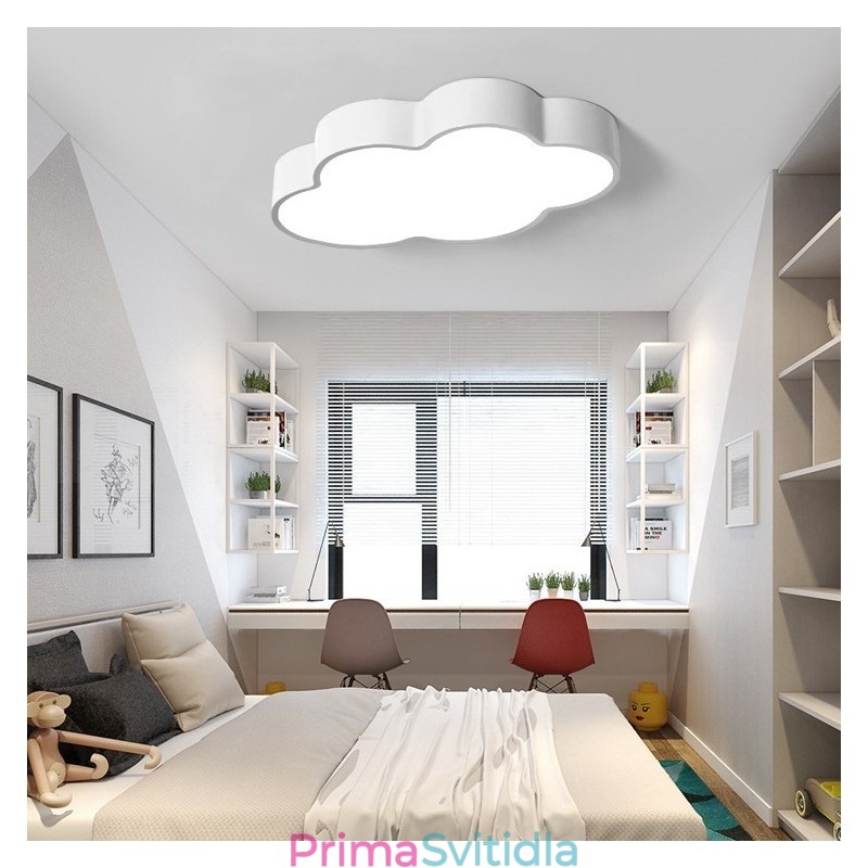 Macaron Multicolor Cloud moderní zapuštěná stropní svítidla v severském stylu s akrylovým stínidlem
