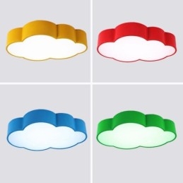 Macaron Multicolor Cloud moderní zapuštěná stropní svítidla v severském stylu s akrylovým stínidlem