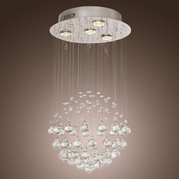 Lustr Luxury Modern Crystal 4 Lights