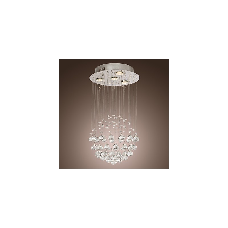 Lustr Luxury Modern Crystal 4 Lights