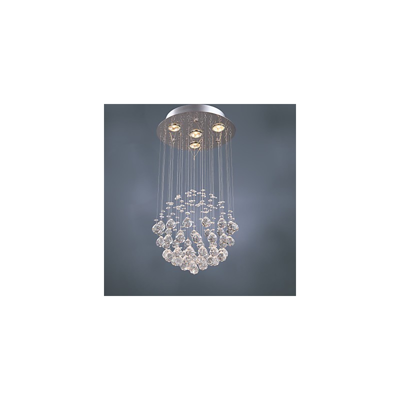 Lustr Luxury Modern Crystal 4 Lights