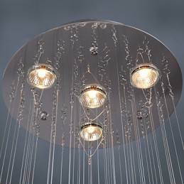 Lustr Luxury Modern Crystal 4 Lights
