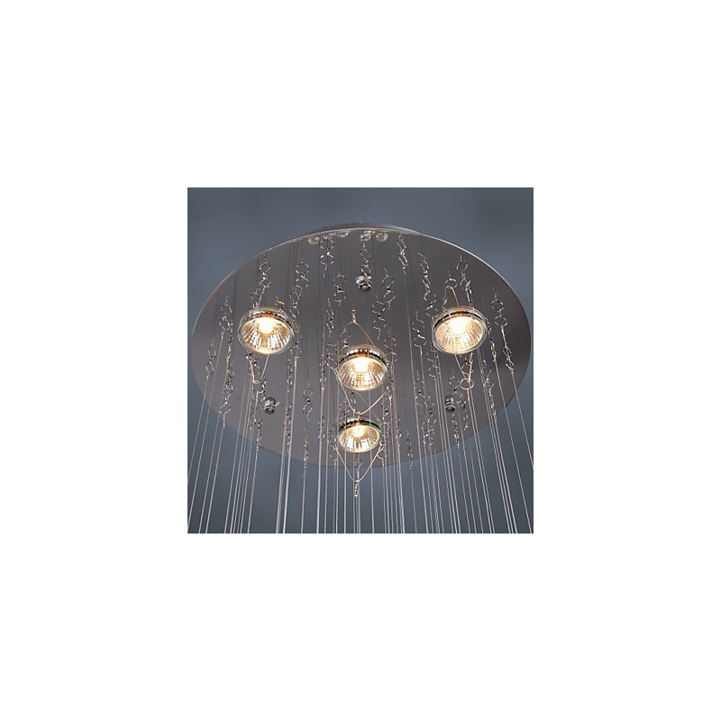 Lustr Luxury Modern Crystal 4 Lights