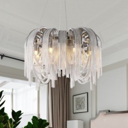 Střapce Extra velký lustr Designové stropní závěsné svítidlo
