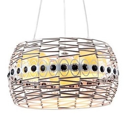 Ratanová umělecká lampa Závěsná lampa Ručně tkaná