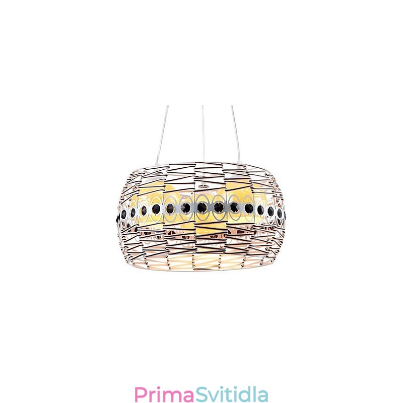 Ratanová umělecká lampa Závěsná lampa Ručně tkaná