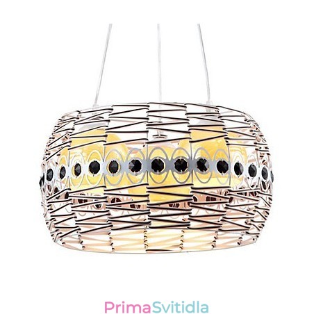 Ratanová umělecká lampa Závěsná lampa Ručně tkaná