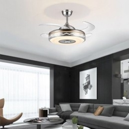 Moderní eletriplating stropní ventilátor Invertorové světlo ventilátoru