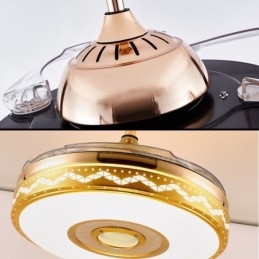 Moderní eletriplating stropní ventilátor Invertorové světlo ventilátoru