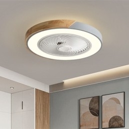 Inteligentní stropní ventilátor se světly Dálkové ovládání Dekor Ventilátor Lampa
