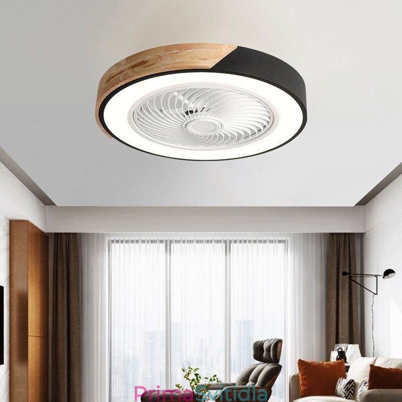 Inteligentní stropní ventilátor se světly Dálkové ovládání Dekor Ventilátor Lampa