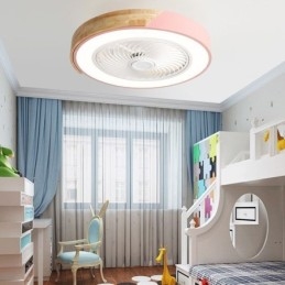 Inteligentní stropní ventilátor se světly Dálkové ovládání Dekor Ventilátor Lampa