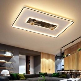 Stropní ventilátor s osvětlením Dekor Ventilátor Akrylová lampa