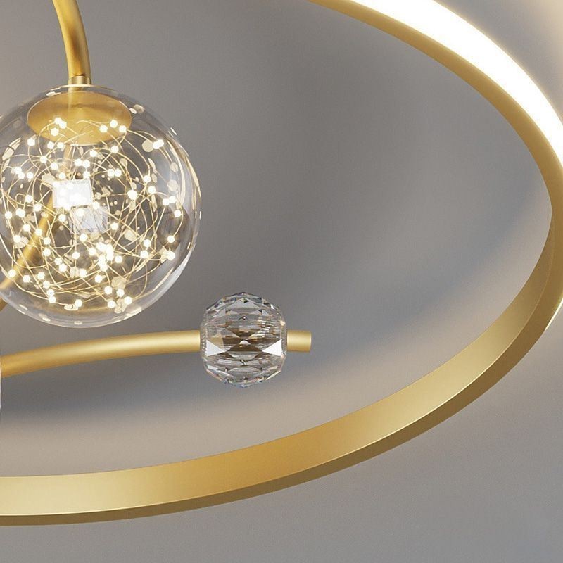 Stropní ventilátor s osvětlením Dekor Ventilátor Lampa Akryl