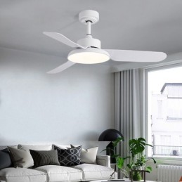 Invertorová lampa do ventilátoru Moderní minimalistická lampa do stropního ventilátoru