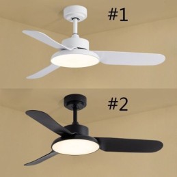 Invertorová lampa do ventilátoru Moderní minimalistická lampa do stropního ventilátoru