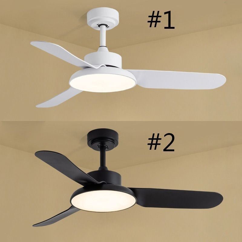 Invertorová lampa do ventilátoru Moderní minimalistická lampa do stropního ventilátoru