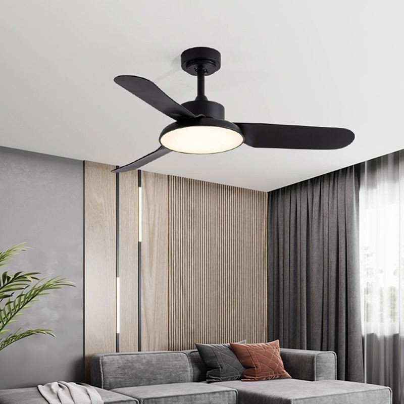 Invertorová lampa do ventilátoru Moderní minimalistická lampa do stropního ventilátoru