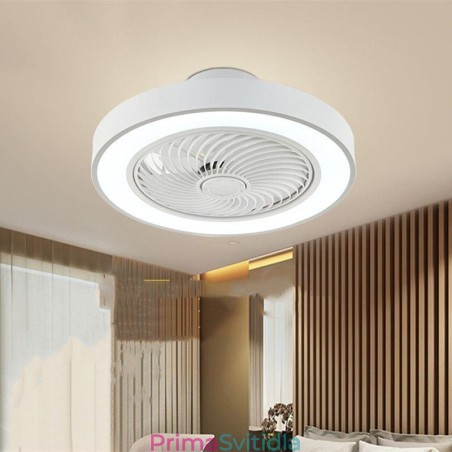 Moderní stropní ventilátorová světla s dálkovým ovládáním akrylová kulatá stropní lampa Moderní stropní ventilátorová světla s dálkovým ovládáním akrylová kulatá stropní lampa
