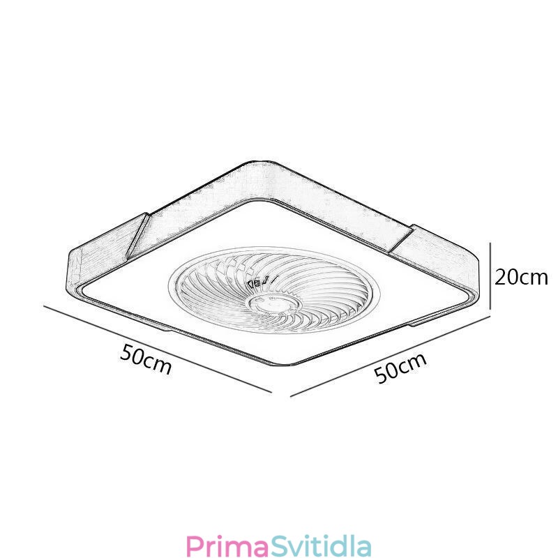 Moderní stropní ventilátor světla Jednoduché stropní světlo stropní lampa