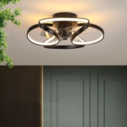 Jedinečný stropní ventilátor a lehký moderní stropní ventilátor se světly