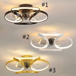 Jedinečný stropní ventilátor a lehký moderní stropní ventilátor se světly